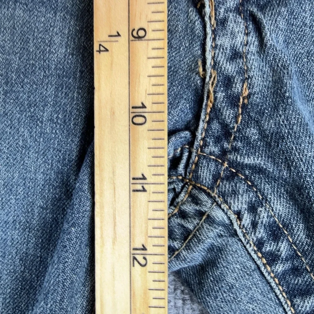 J Ferrar Jeans Mens 38x30 Blue Slim Straight Leg Modern Fit Medium Wash Denim